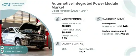 汽車整合電源模組市場 - IMG1