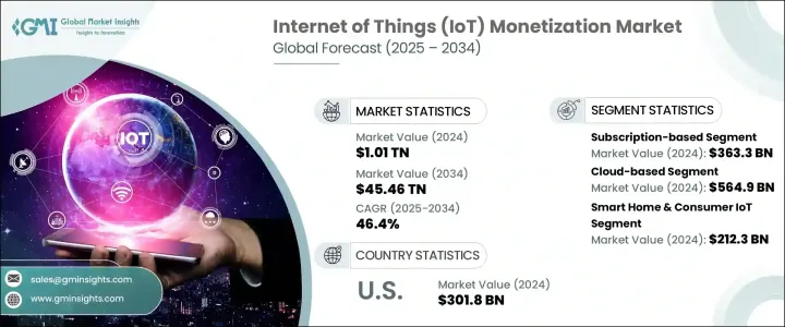 物聯網 (IoT) 貨幣化市場 - IMG1