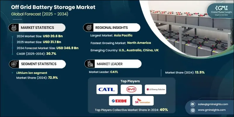 離網電池儲能市場 - IMG1
