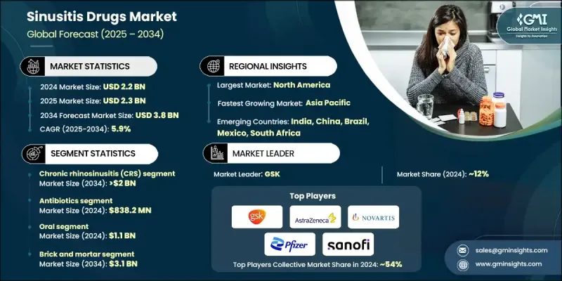 鼻竇炎藥物市場 - IMG1