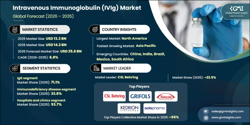 靜脈注射免疫球蛋白 (IVIg) 市場-IMG1