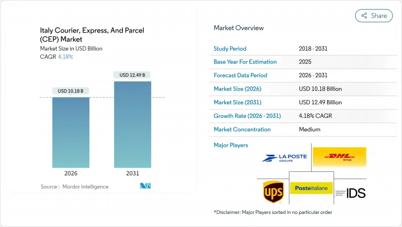 義大利快遞、速遞和包裹 (CEP) 市場-IMG1