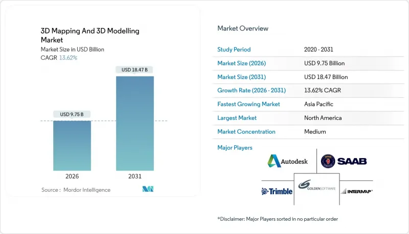 3D地圖繪製和3D建模市場-IMG1