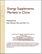 Energy Supplements Markets in China