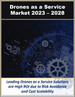 無人機即服務(Drone as a Service)市場:各用途，各主要產業，世界，以及各地區、各國預測(2023年～2028年)