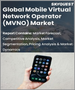 虛擬行動服務業者(MVNO)的按全球市場 - 市場規模，佔有率，成長分析:各產品，各類型，運用模式，各終端用戶，產業預測(2022年～2028年)