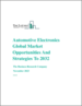 2032年全球汽車電子產品市場、機會與策略