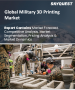 軍用 3D 列印市場規模、佔有率和成長分析（按產品、流程、應用、平台、組件、最終用途和地區）- 產業預測 2025-2032