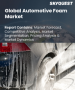 汽車泡棉市場規模、佔有率及成長分析（按類型、應用、最終用途及地區分類）－2026-2033年產業預測