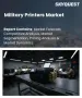 軍用印表機市場規模、佔有率和成長分析：按印表機類型、列印技術、應用、安裝平台、銷售管道和地區分類－2026-2033年產業預測