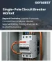 單極斷路器市場規模、佔有率和成長分析：按產品類型、額定電壓、應用、最終用戶產業、安裝方式、銷售管道和地區分類－2026-2033年產業預測
