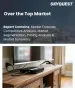 OTT（ Over-The-Top）市場規模、佔有率和成長分析：按服務類型、設備平台、內容類型、串流媒體解析度、銷售管道和地區分類－2026-2033年產業預測