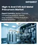高介電常數和 CVD/ALD 金屬前驅體市場規模、佔有率和成長分析：按產品類型、沉積技術、應用、材料類型、最終用戶、純度等級和地區分類—2026-2033 年產業預測